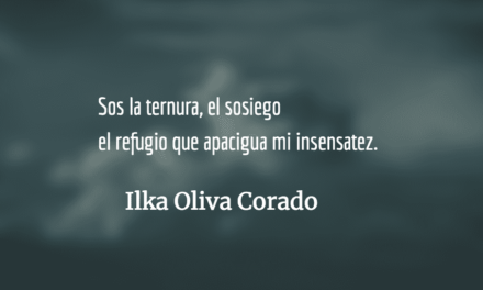 A veces. Ilka Oliva Corado.