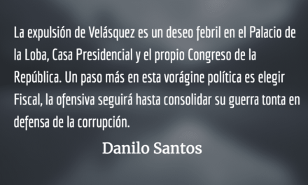 Guerra tonta: No se atreva señor Morales. Danilo Santos .