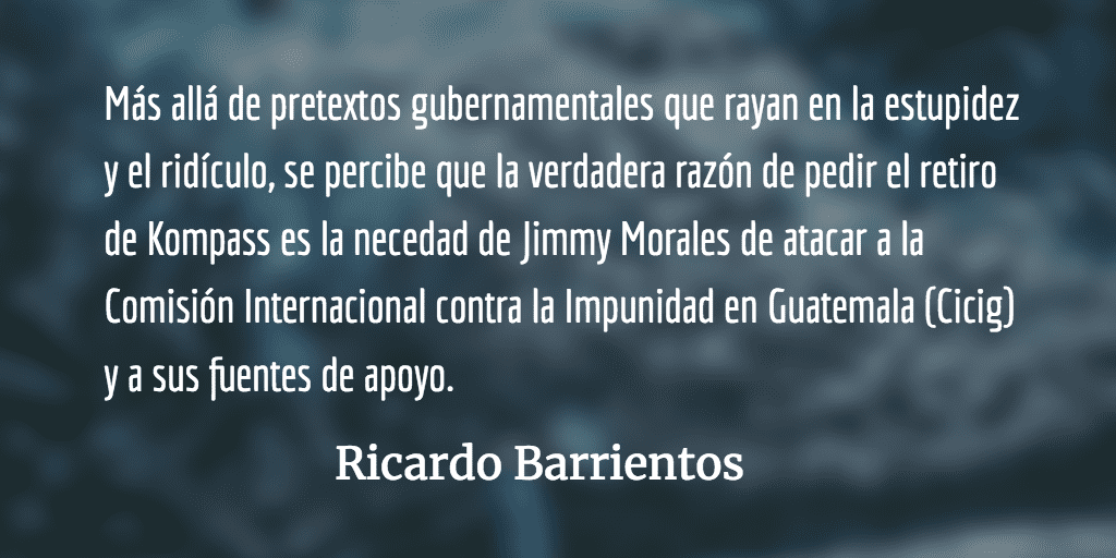 Política exterior rastrera y corrupta. Ricardo Barrientos.