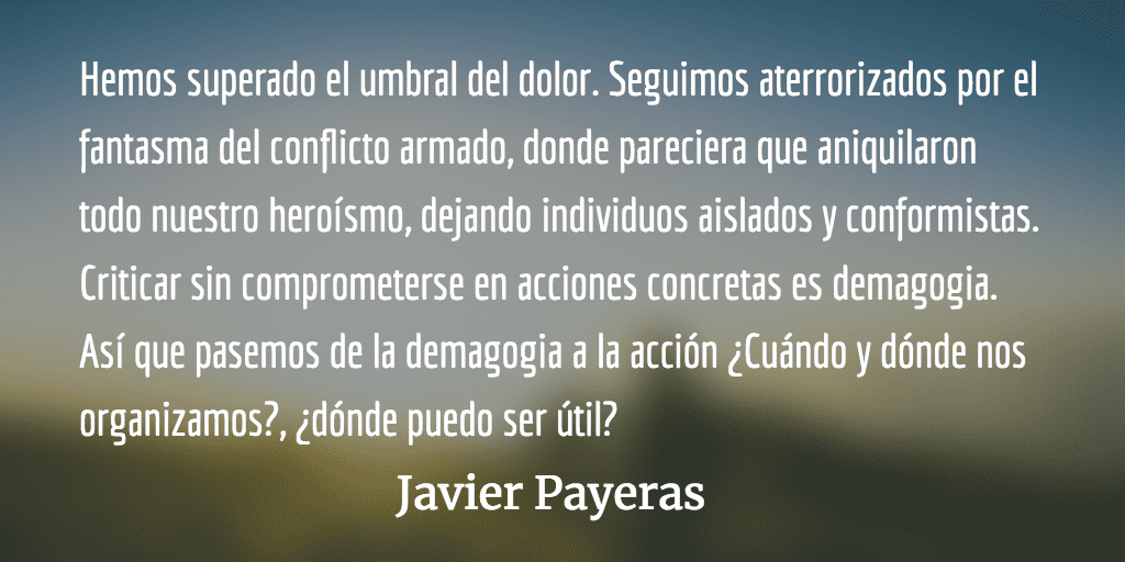 Rojo. Javier Payeras.
