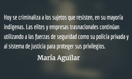 La absurda Guatemala. María Aguilar.