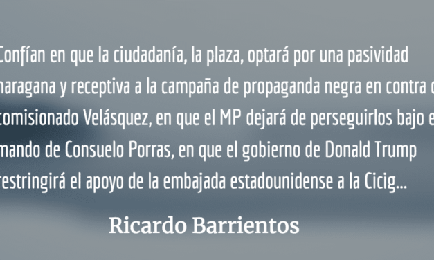 En defensa del procurador de los derechos humanos. Ricardo Barrientos.