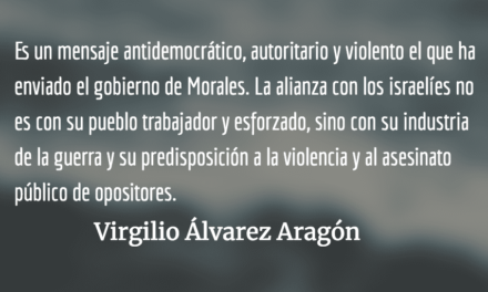 Peligroso cinismo presidencial. Virgilio Álvarez Aragón.