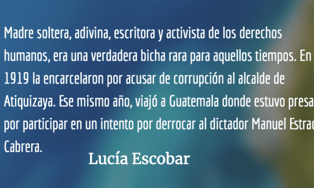 La imprudencia de Prudencia. Lucía Escobar.