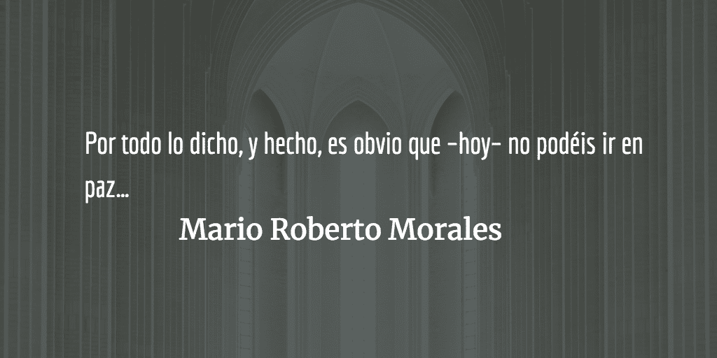 El absurdo religioso. Mario Roberto Morales.
