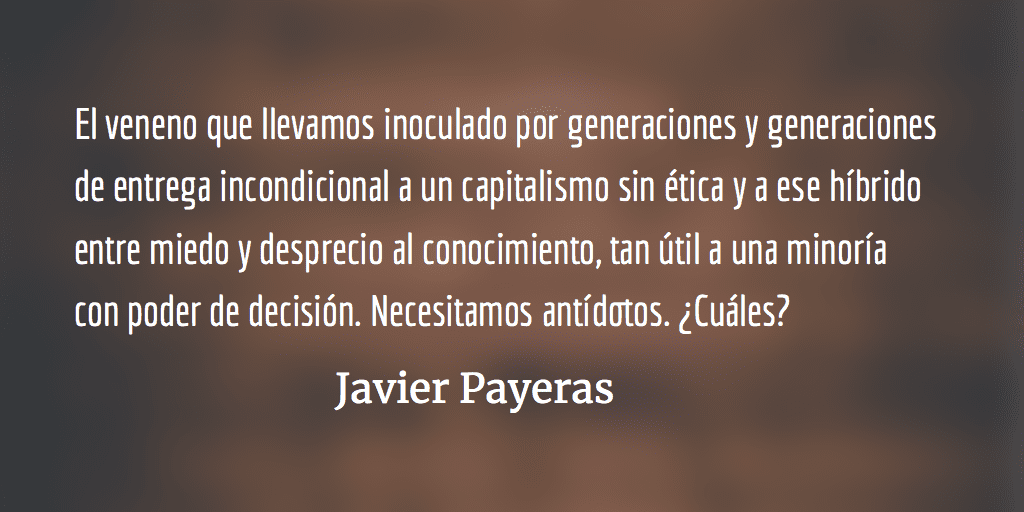 The Revolution will not be televised. Javier Payeras.