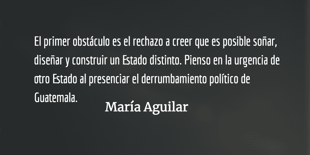 La tumba de los “proyectos políticos progresistas”. María Aguilar.