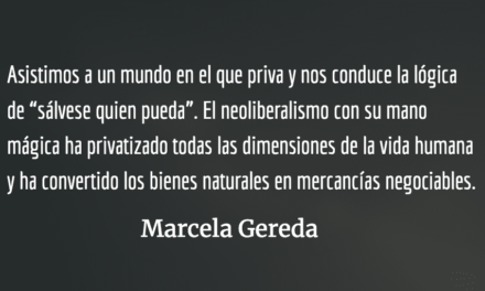 Construyendo para el bien común y el buen vivir. Marcela Gereda.