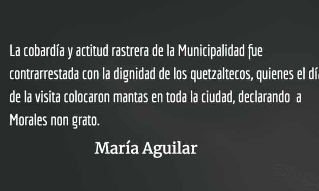 Autoridades quetzaltecas defienden el autoritarismo. María Aguilar.