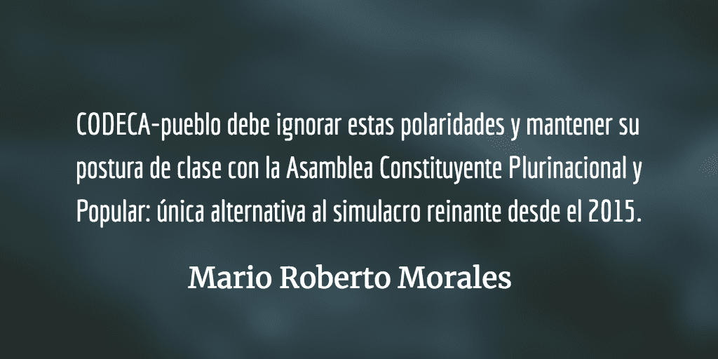 Partir las aguas de la corrupción. Mario Roberto Morales.