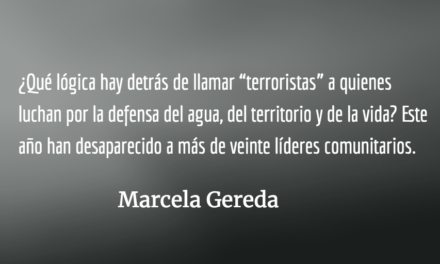 Des-criminalizar la lucha campesina. Marcela Gereda.