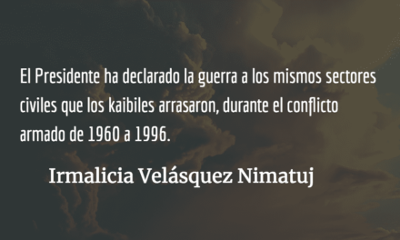 El infierno: el legado de los soldados kaibiles en Guatemala. Irmalicia Velásquez Nimatuj.