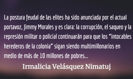¿Revertirá Estados Unidos su rol en la historia de Guatemala? Irmalicia Velásquez Nimatuj