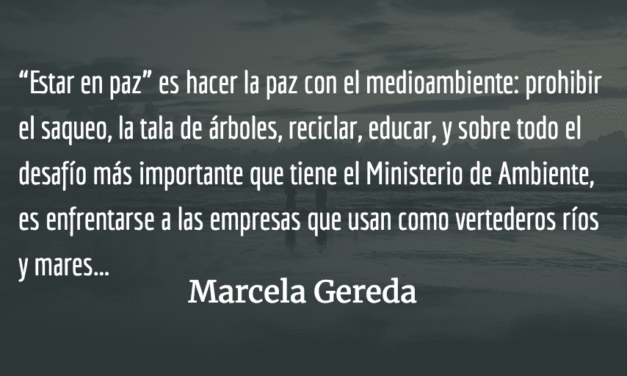 Modelo alternativo, el buen vivir II. Marcela Gereda.