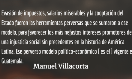 La unidad política y social, compromiso nacional. Manuel Villacorta.
