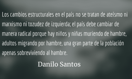 Tiempo y Revolución. Danilo Santos.
