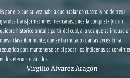 López Obrador y los límites del caudillismo. Virgilio Álvarez Aragón.