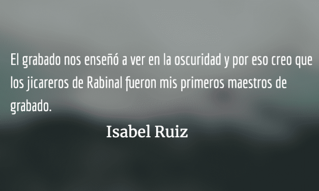 Isabel Ruiz, notas biográficas
