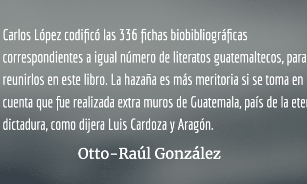 Diccionario bio-bibliográfico de literatos guatemaltecos