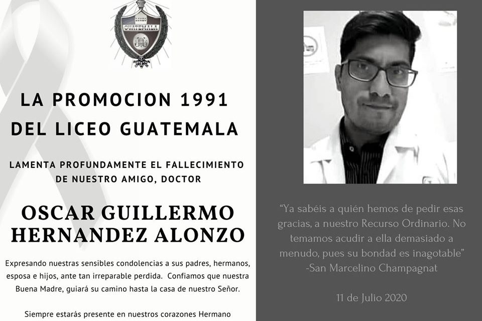 Óscar Guillermo Hernández Alonzo, médico humanista