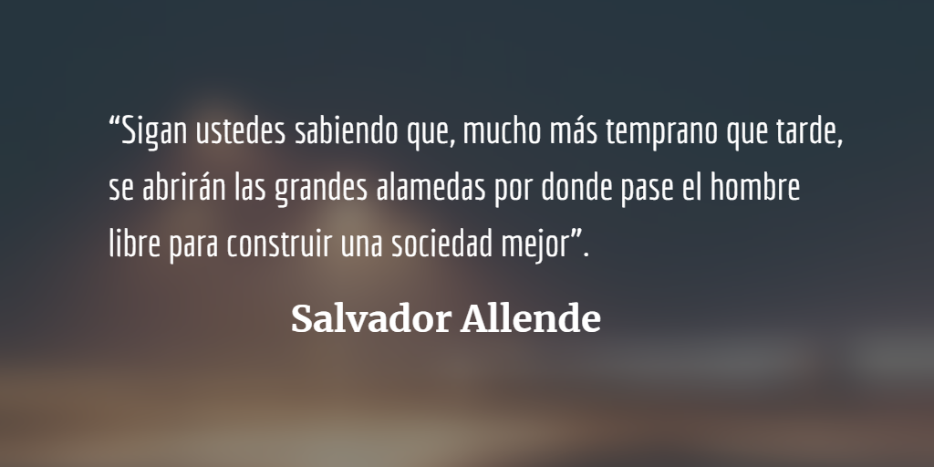 Salvador Allende, medio siglo después