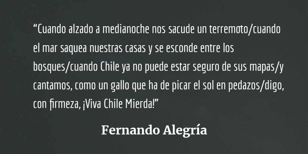 La rebelión ciudadana. “¡Viva Chile Mierda!”