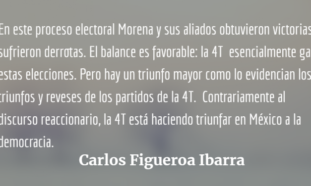 Morena,  balance electoral del 6 de junio