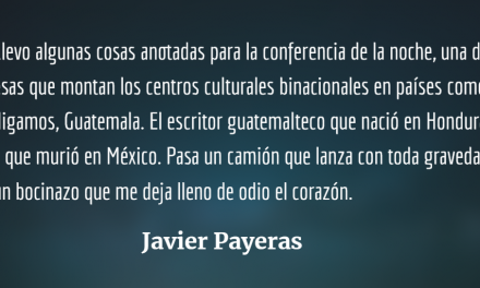 Así es la cosa, Javier Payeras homenajea en su centenario a Augusto Monterroso