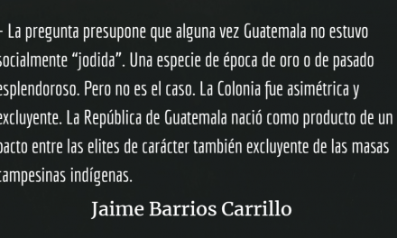 Barrios Carrillo: “Sin justicia no hay libertad, ni igualdad y menos fraternidad”
