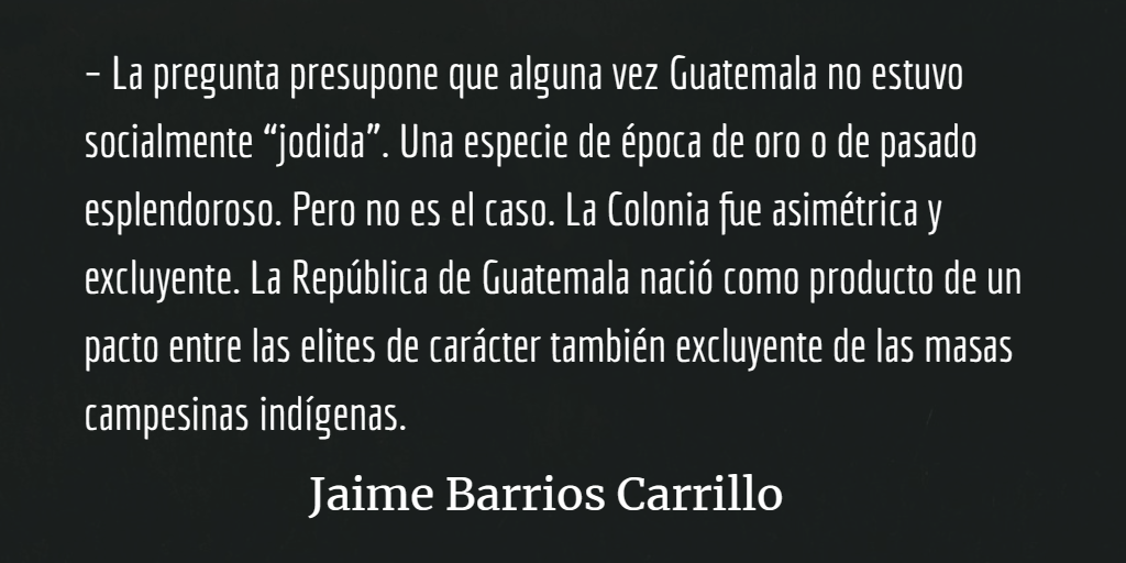 Barrios Carrillo: “Sin justicia no hay libertad, ni igualdad y menos fraternidad”