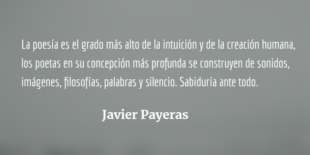 Entrevista con Javier Payeras