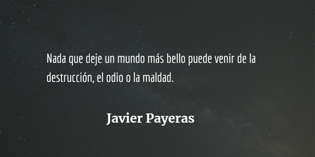 Javier Payeras: La pelea, la escritura y la vida, son siempre solitarios